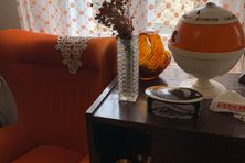 Furniture and home decor from a Yugoslavian home in the 1980.