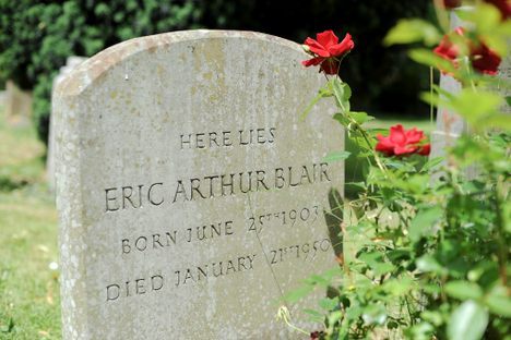 George Orwell's Grave.