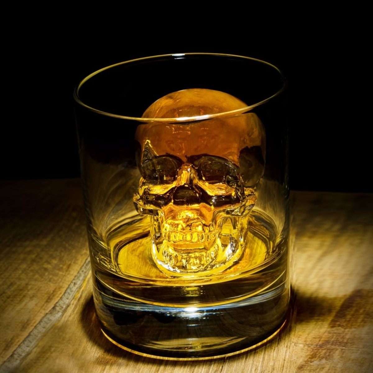 Get your drink on with these awesome skull shaped ice cubes