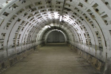 Clapham north disused northern line express and shelter tunnels
