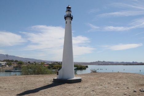 Wind Point replica lighthouse