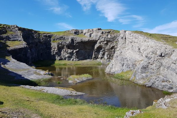 Old quarry.