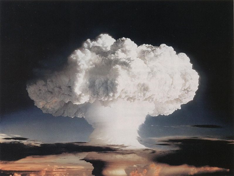 Ivy Mike - Ivy Mike was the codename given to the first test of a full-scale thermonuclear device - an atmospheric nuclear test conducted by the U.S. at Enewetak Atoll on 1 November 1952. It was the world's first successful hydrogen bomb.