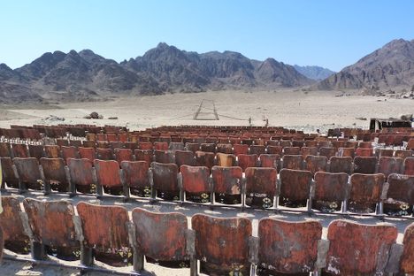 An Abandoned Cinema in the Egyptian Desert Where the Only Show Is Sunset