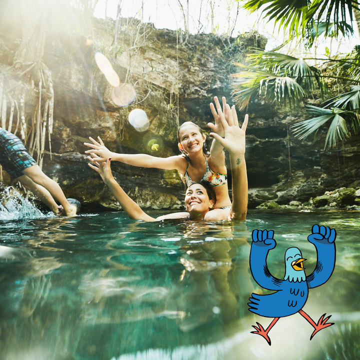 Take a dip in a local cenote.