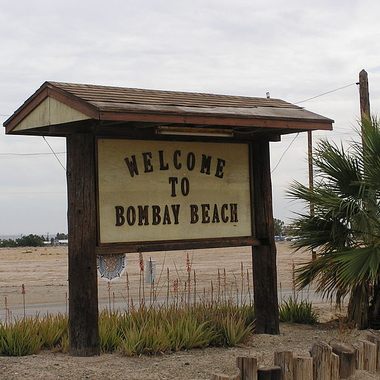 Bombay Beach, California. (Wikimedia Commons)