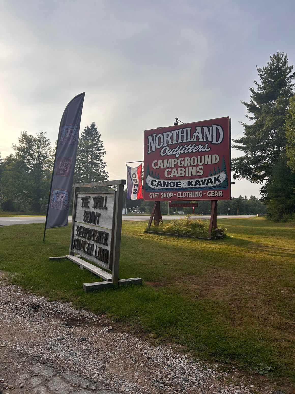 Benny’s northern Michigan home