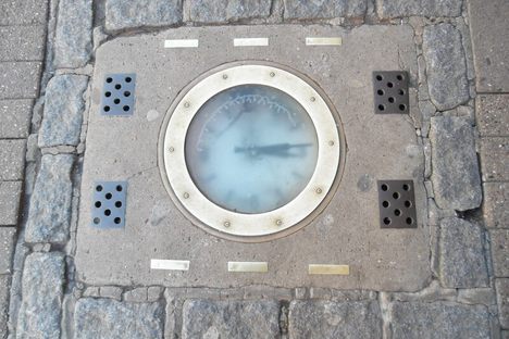 Pavement Clock