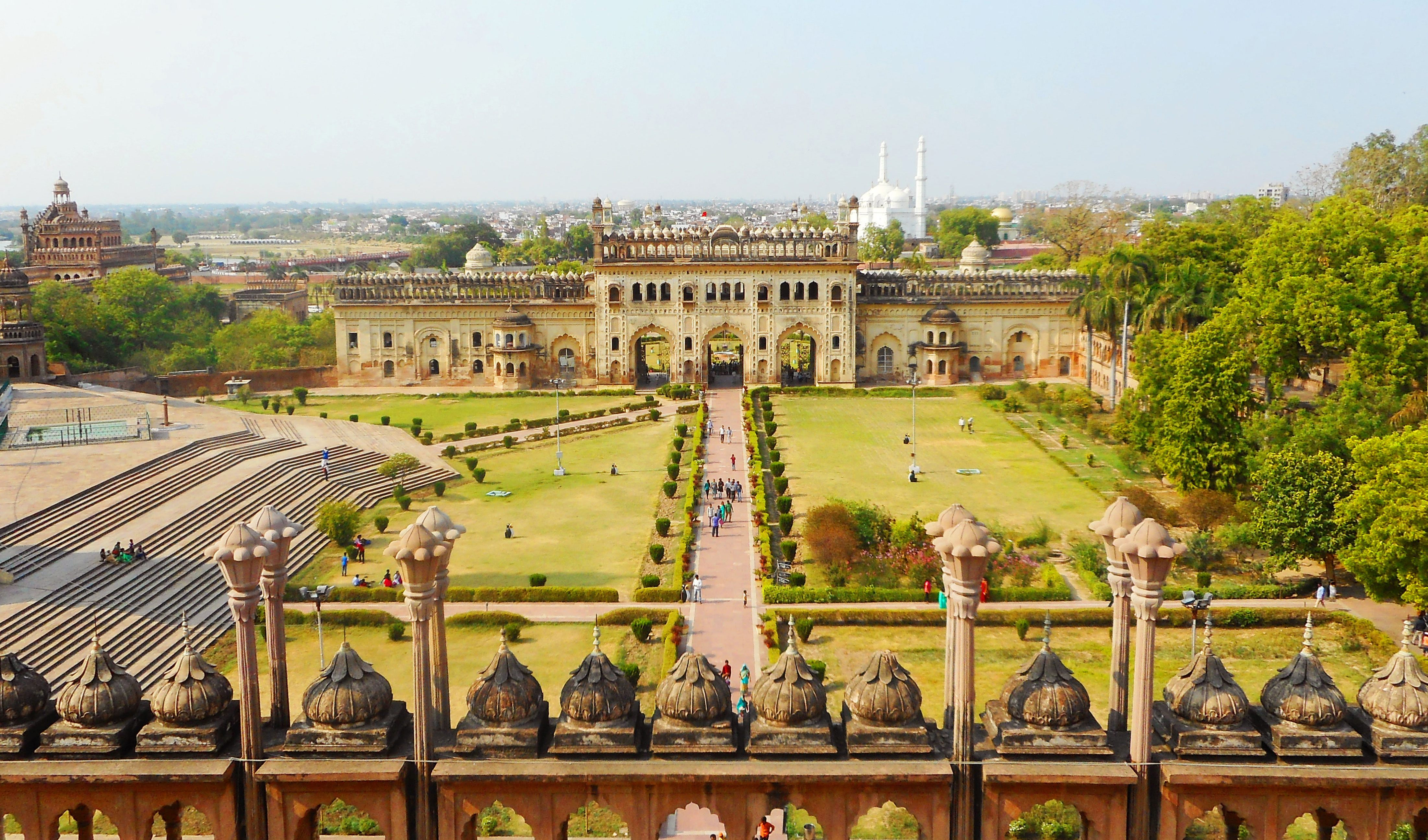 The hall was built in 1784 by Asaf-ud-Daula, the fourth Nawab of Awadh, as a major famine relief project.