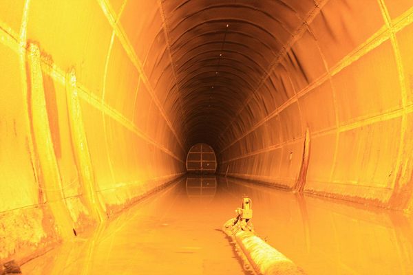 Darwin oil storage tunnel.