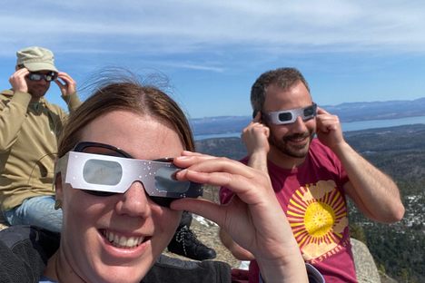At the top of Poke-O-Moonshine Mountain