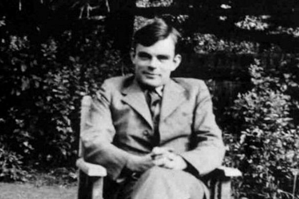 Alan Turing in 1930, long before computer music was even imaginable.
