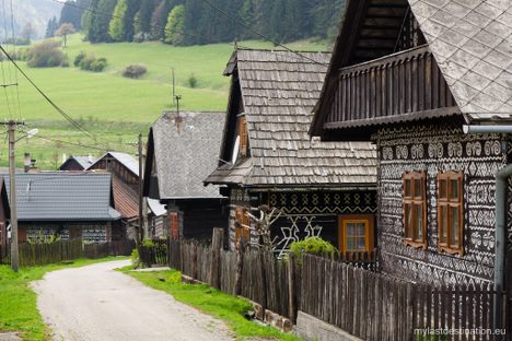 The painted village
