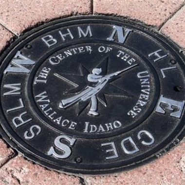 Center of the Universe manhole