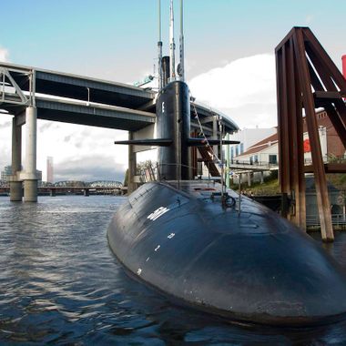USS Blueback in Portland.