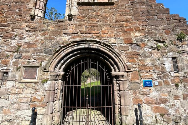 Gate of the castle.