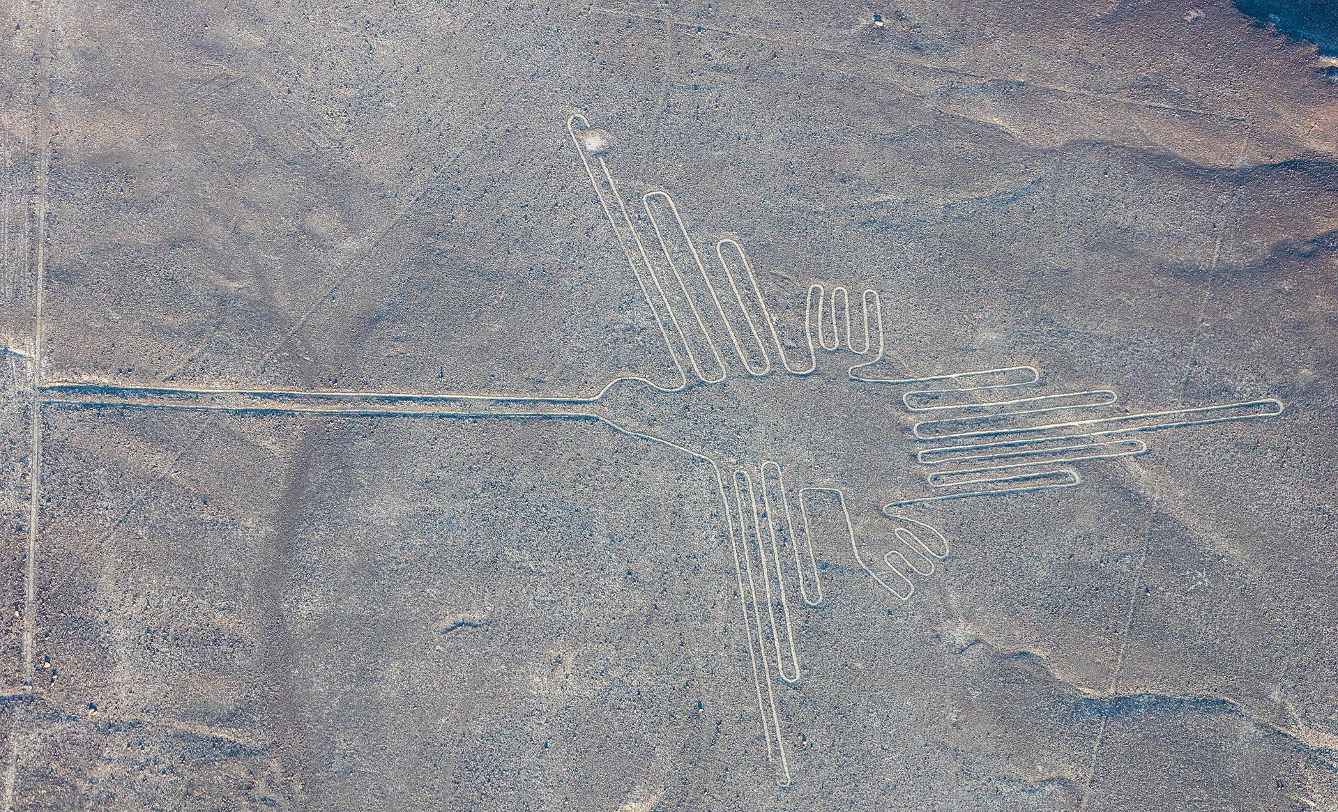 "The Hummingbird" was damaged by trespassers in 2014.