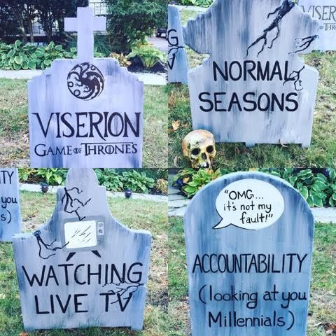 This 'Dead Trend' Cemetery Celebrates All the Fads We Lost in 2017 ...