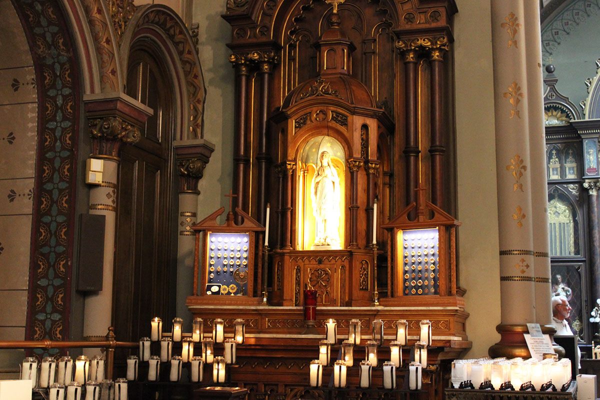 St. Anthony's Chapel holds around 5000 relics. 