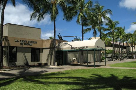 The front entrance to the museum