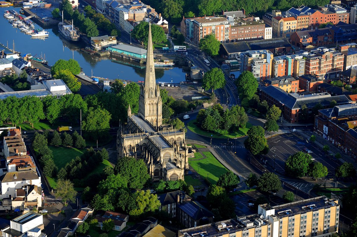 With its massive spire, St. Mary Redcliffe has been a dominant Bristol landmark for centuries—but the parish might not have survived without its gifted pipeline.