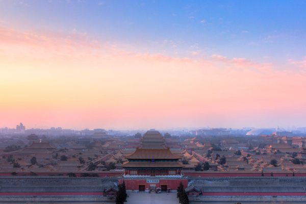 Beijing's Forbidden City, built in the 15th century, was constructed based on cosmological principles that endured in China for millennia.