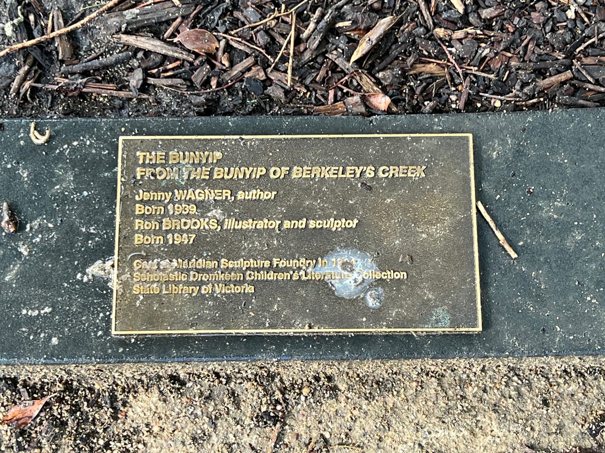 The Bunyip of Berkeley's Creek – Melbourne, Australia - Atlas Obscura