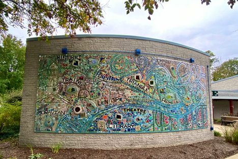 Emmaus Mosaic Mural