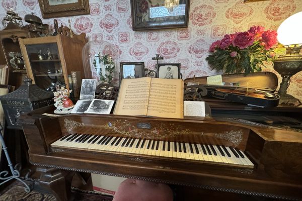 The Sutton-Ditz House reveals history through its themed rooms. 