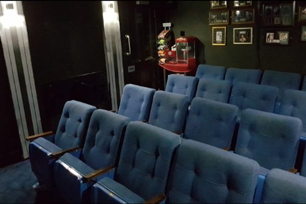 Schoolhouse Cinema, one of the smallest cinemas in Scotland.
