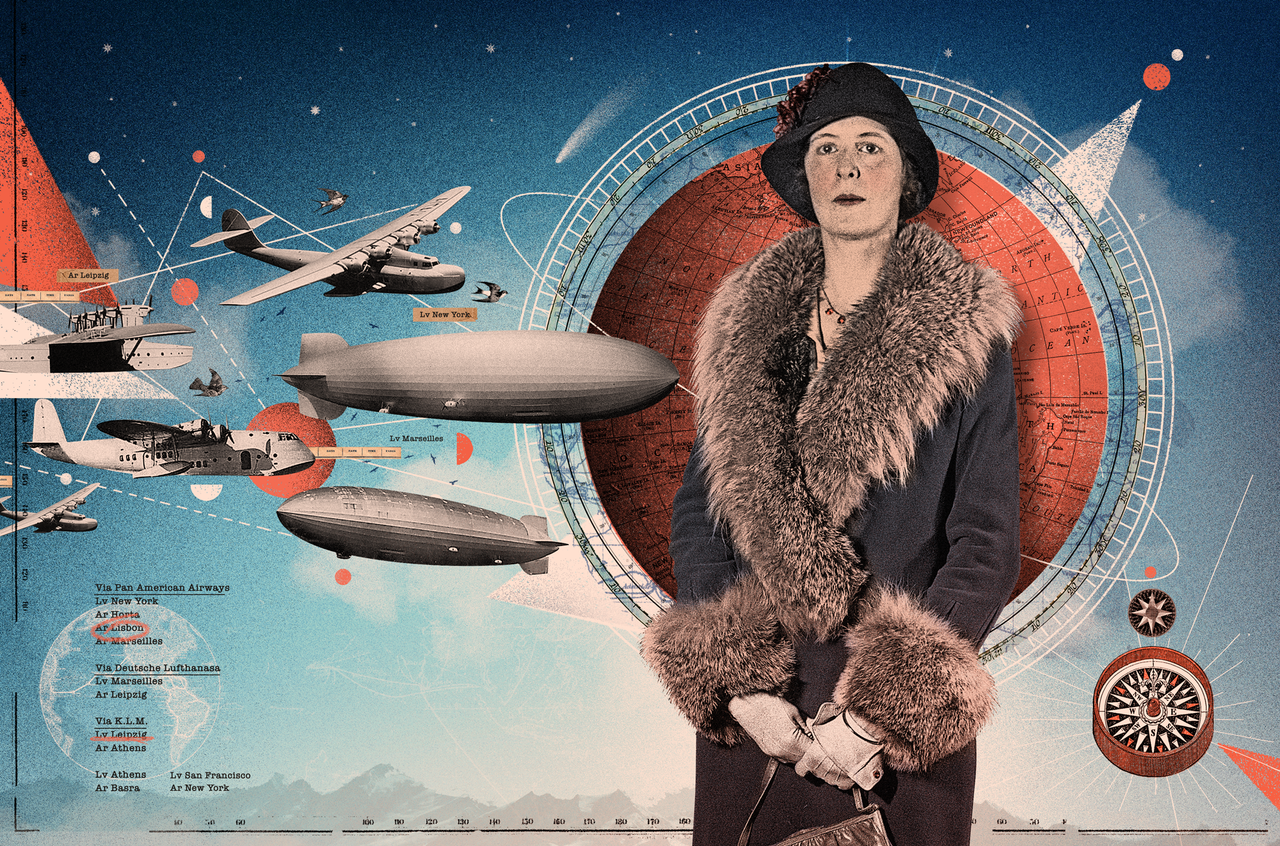 Clara Adams was known as the "first flighter" and the "maiden of maiden voyages," and she became a good luck charm to pilots and passengers alike.