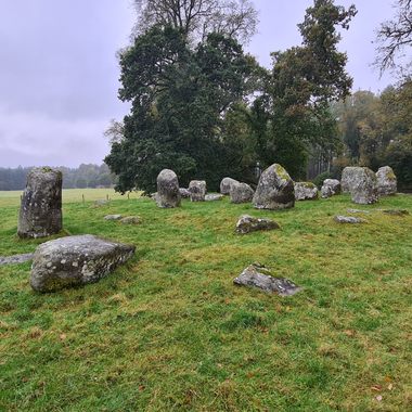 Croft Moraig Stone Circle entry stones