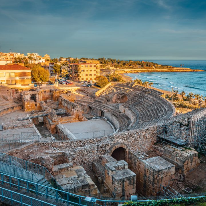 The Amphitheater in Tarragona.