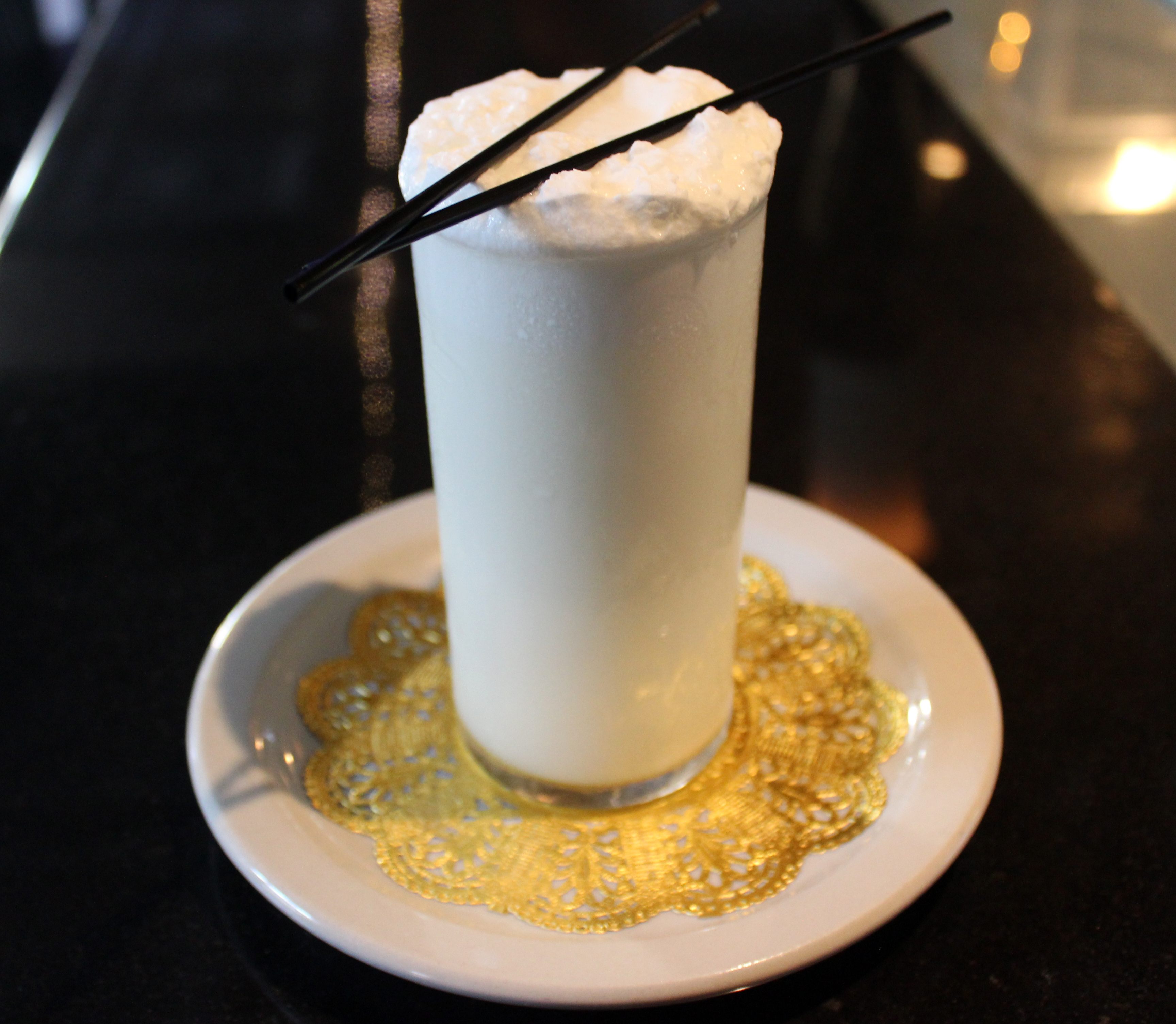 The Ramos Gin Fizz is best made while sleeveless.