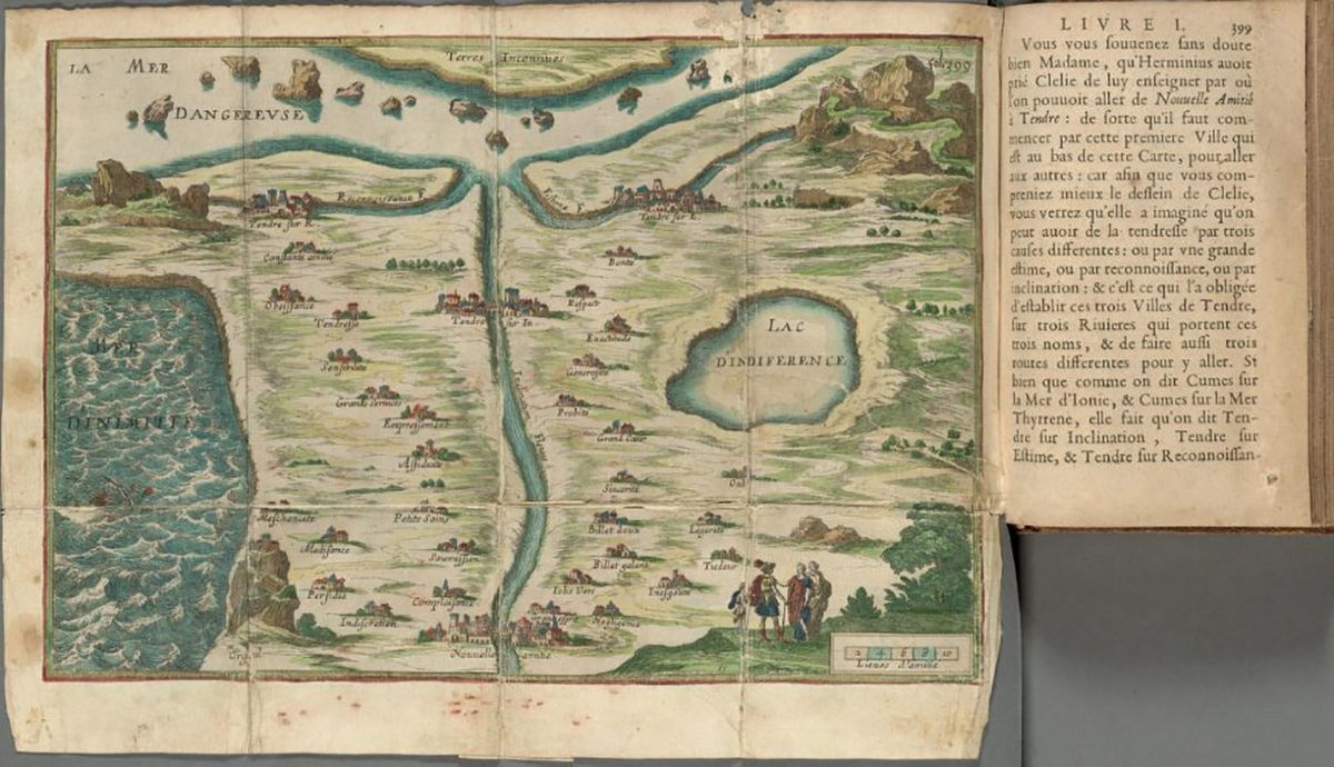 <em>Clélie, Histoire Romaine</em>, Madeleine de Scudéry, Paris, 1654.