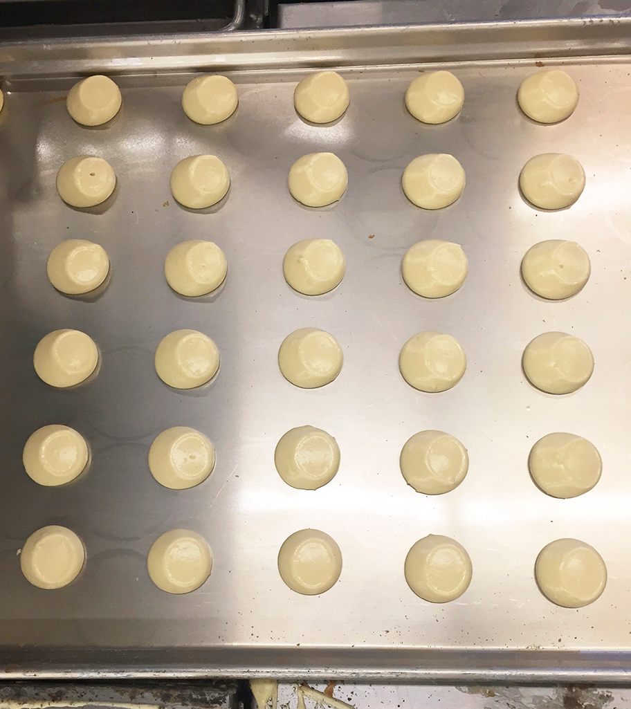 One of the key ingredients in Berger Cookies is trans fats.