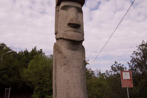 The Moai in Vitorchiano.