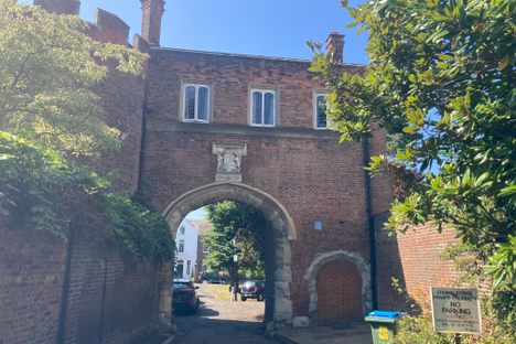The Gate House, one of the remains of Richmond Palace.