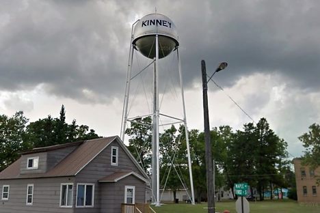 All the fuss was about Kinney's water