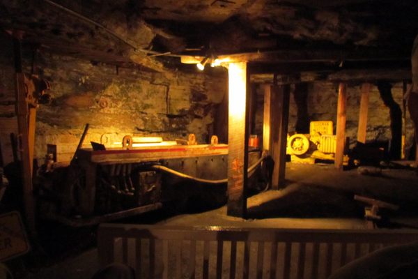 Inside the cave