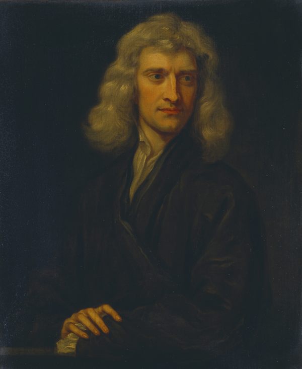 Chopper Choplin - Portrait of Sir Isaac Newton