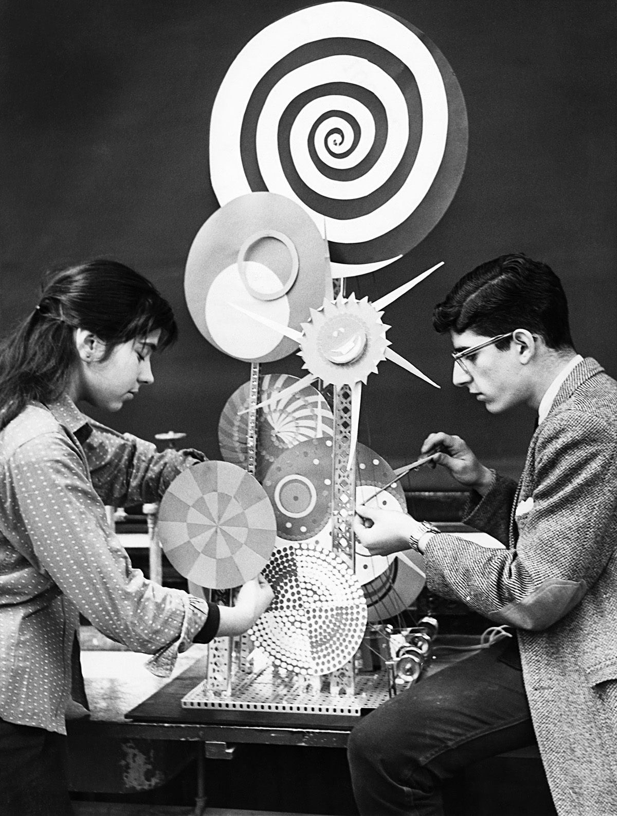 Erector Set Architects Ellen Gelber, David Paxter, 1962.