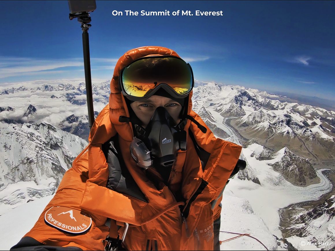 On The Summit of Mt. Everest