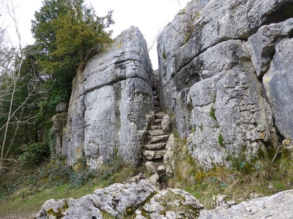 Fairy Steps Beetham Walk Map Fairy Steps – Slack Head, England - Atlas Obscura