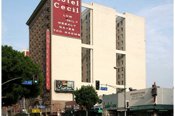 The former Cecil Hotel.
