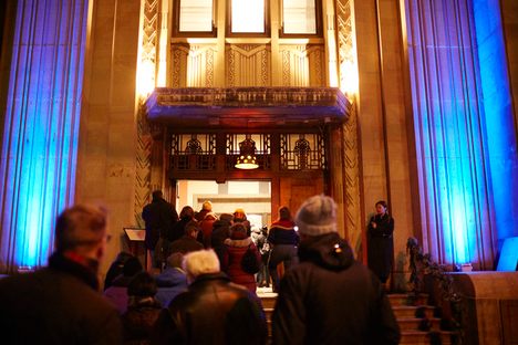 An Auditorium Transforms Into a Movie Palace for a Salute to Philadelphia Film 