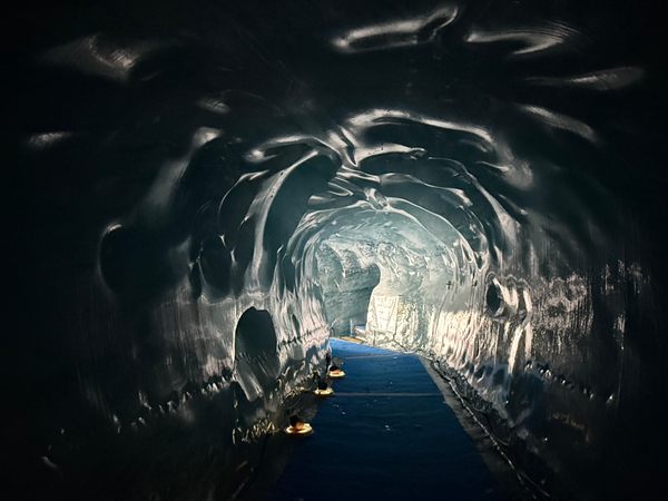 Grotte de Glace in Chamonix, France