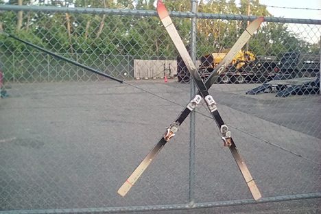 Even on the gate