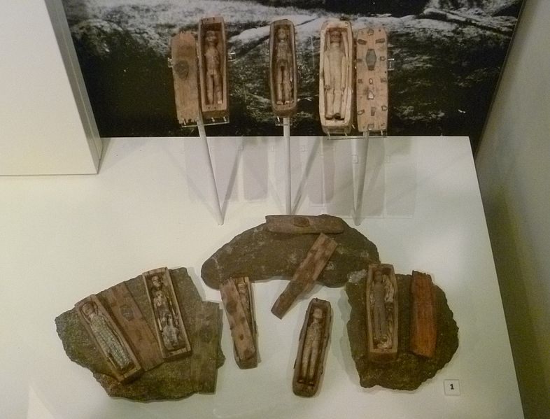 The tiny, unexplained effigies of the Anatomy Murder victims.