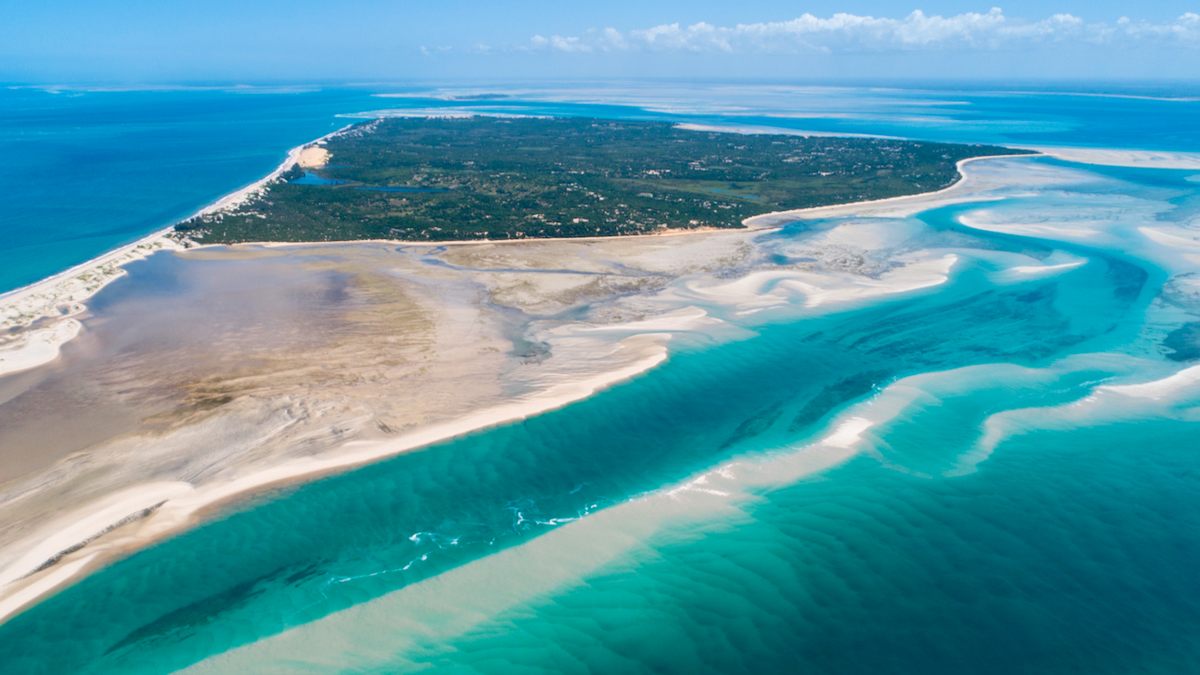 The biodiversity-rich waters around Bazaruto Archipelago, part of the Inhambane Seascape on the coast of Mozambique, are home to turtles, dugongs, whale sharks, mantas, and much more.